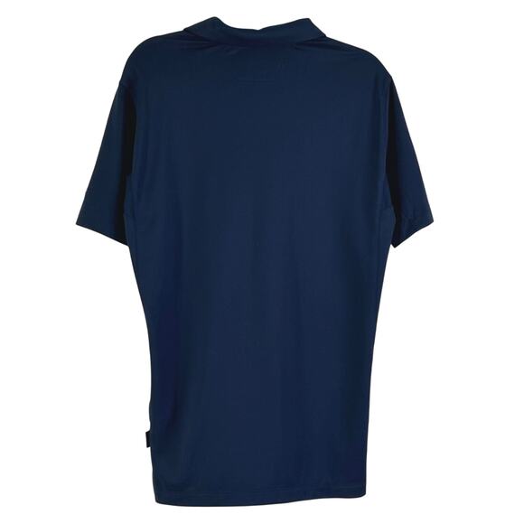 Chicago Bears Nike Sideline Performance Polo Shirt Dri Fit Navy Blue - Picture 11 of 13